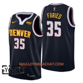 Maillot NBA Denver Nuggets Kenneth Faried 35 2018-2019 Nike Navy Swingman - Enfant